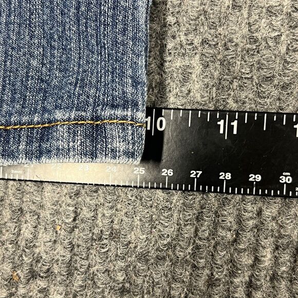 Duck Head Jeans Womens 14P Regular Fit Blue Denim High Rise Relaxed Cotton Blend - Picture 13 of 16